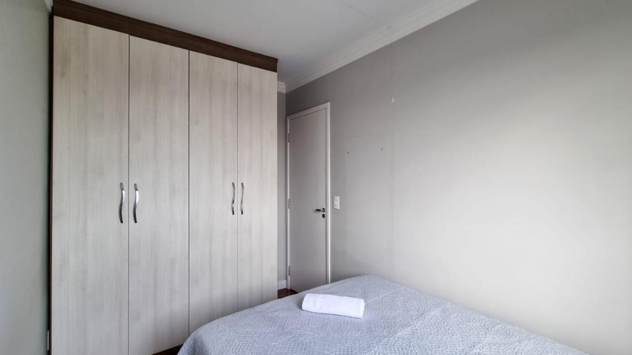 Quarto Em Apartamento Proximo Ao Aeroporto De Guarulhos Gru Værelse billede